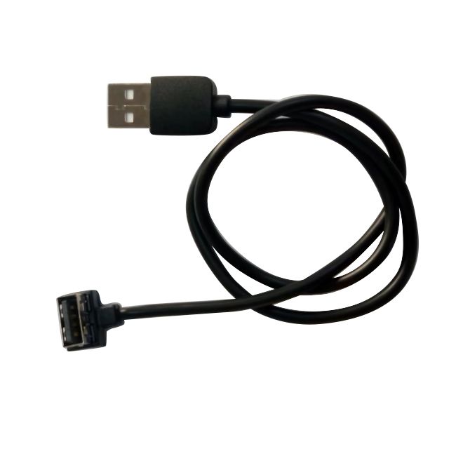 USB 2.0 AM से AF अल्ट्रा-थिन डेटा केबल